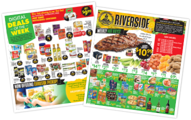 Riverside Weekly Ad Example